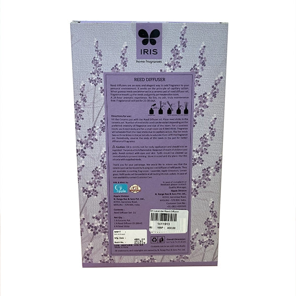 Ir 101 Lavender Reed Diffuser