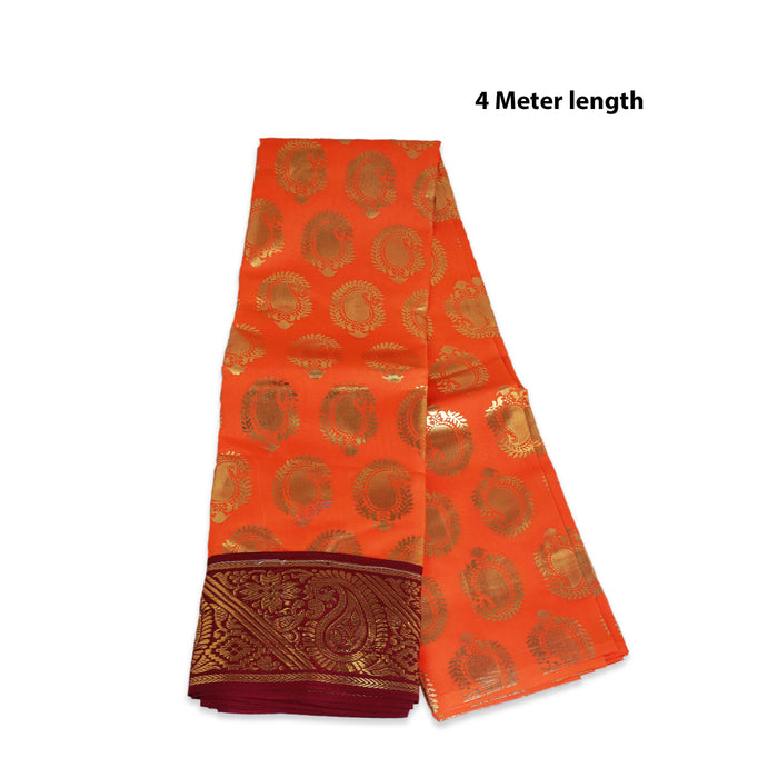 Buy sri amman sarees Self Design Kanjivaram Art Silk Pink Sarees Online @  Best Price In India | Flipkart.com