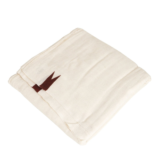 Towel - 35 x 70 Inches | Grey Colour Angavastra/ Bath Towel/ Kasavu Shawl/ Thundu for Men