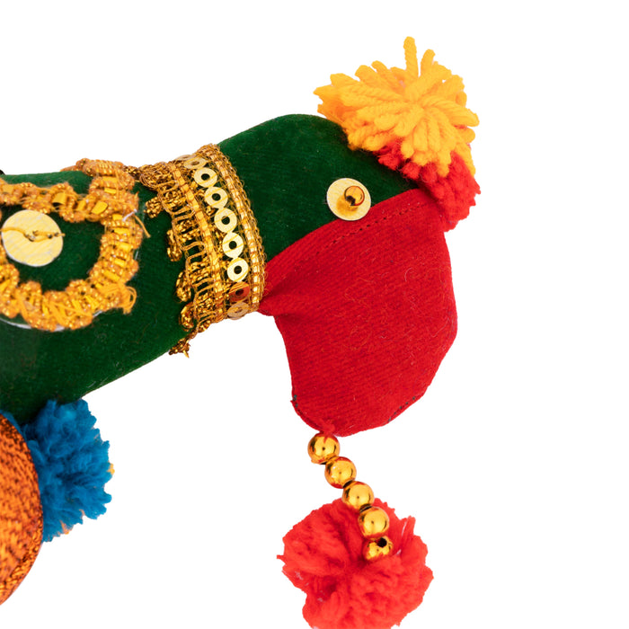 Velvet Parrot | Home Decor/ Parrot Velvet for Car Decor - 10 Inch - Car Stand & Car Accessories