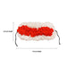 Hair Flower - 3.5 x 7.5 Inches | Artificial Flower Garland/ Cloth Garland/ Artificial Flower Gajra for Deity - Mala