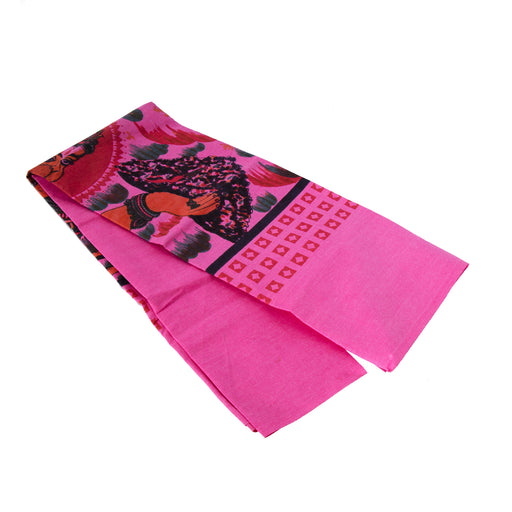 Cotton Screen - 5.5 x 4 Feet | Hanuman Curtain for Pooja Room - Deity Curtain