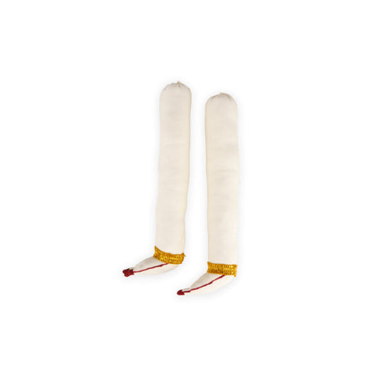 Lakshmi Hands and Legs Set - 7 x 1.5  Inches | Cloth Varalakshmi Hands and Legs/ Hands and Legs for Goddes Decor - Deity Jewellery & Vastra Sets