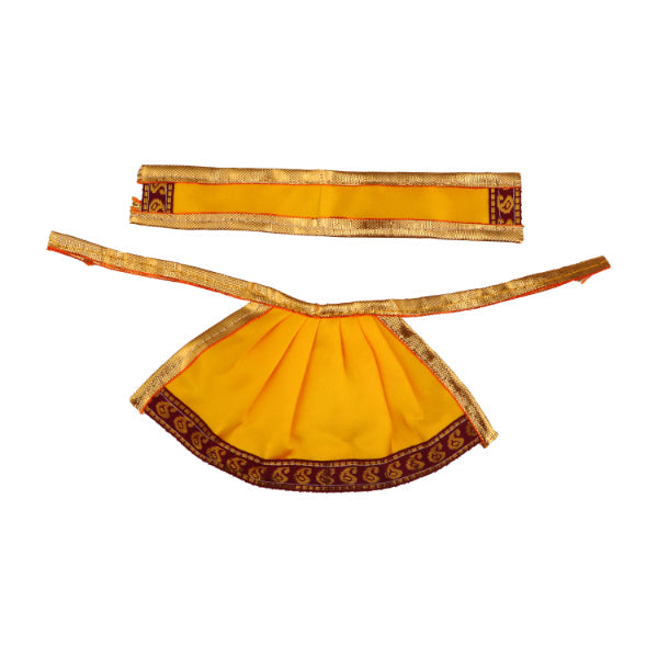 Devi Dress | Satin Apoorva Material/ Amman Pavadai/ Mata Dress for Deity/ Assorted Colour and Design