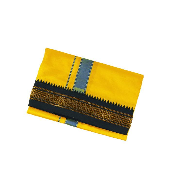 Angavastram | Silk Checked Multicolour Thundu/ Angavastra for Men/ Assorted Colour