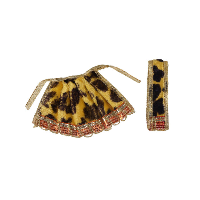 Shivan Dress - 3 Inches | Bhagwan Dress/ God Dress/ Mahadev Vastra for Deity - Bhagwan Vastra