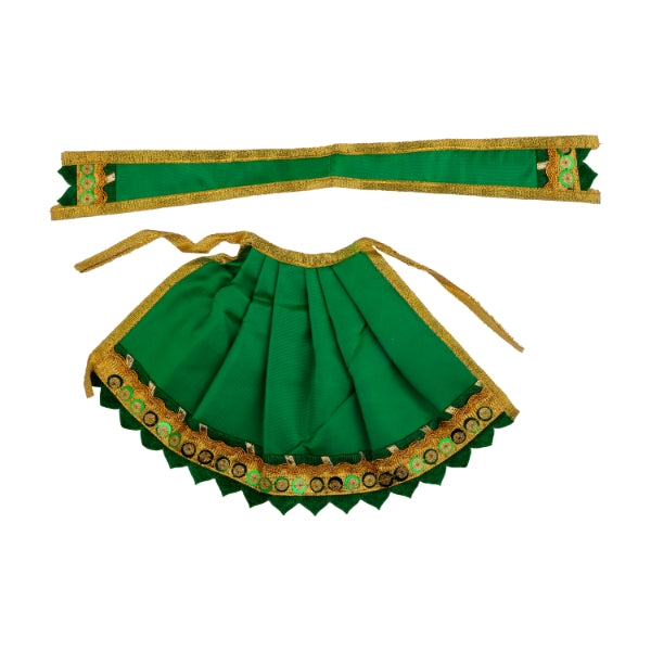 Devi Dress | Satin Material/ Amman Pavadai/ Mata Dress for Deity/ Assorted Colour and Design