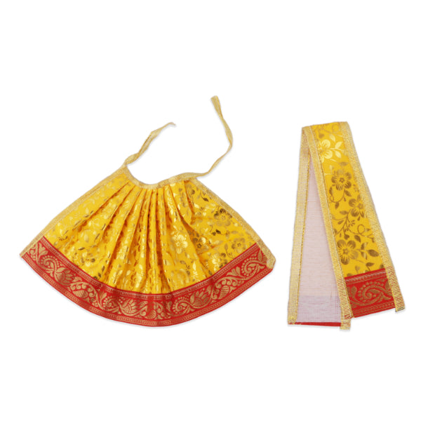 god dress design Mata Rani _Fancy Poshak_ Vastra for Devi Idol Figure