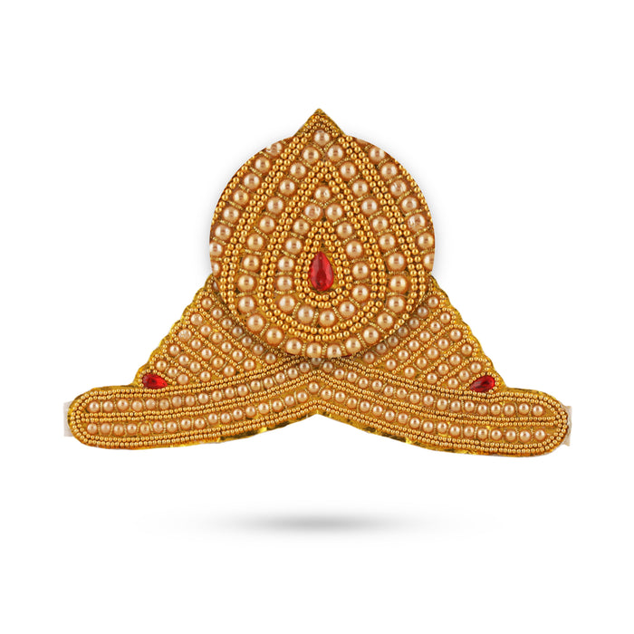 Moti Crown | Kireedam/ Mukut/ Kiritam for Deity/ Assorted Design