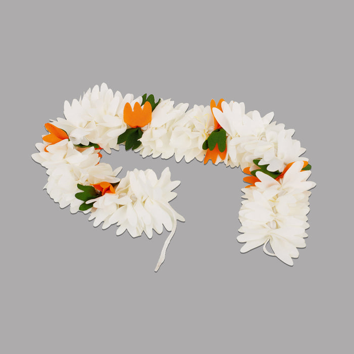 Hair Flower - 12 Inches | Artificial Flower Garland/ Cloth Garland/ Artificial Flower Gajra for Deity