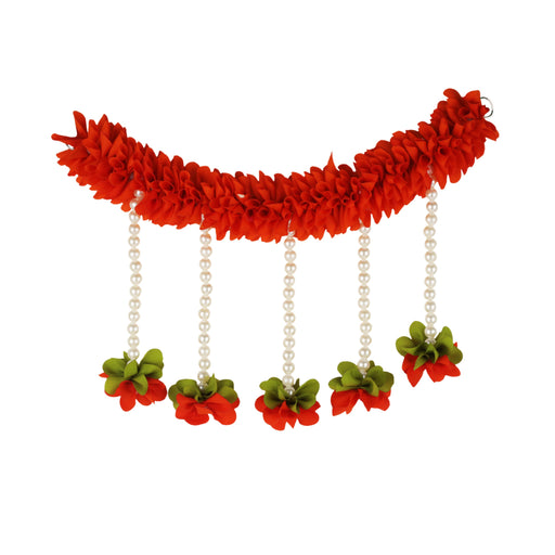 Artificial Flowers - 6 x 10 Inches | 2 Pcs Set/ Flower Decoration/ Fancy Flower for Home Decor/ Assorted Design - Toran