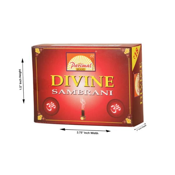 Divine Sambrani Dhoop - 14 Pcs