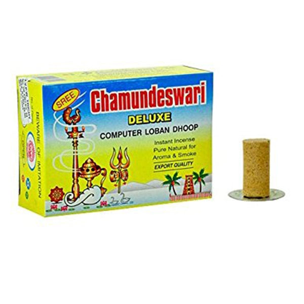 Buy Chamundeswari Delux Computer Sambrani Loban - 24 Pcs Online l giri.in