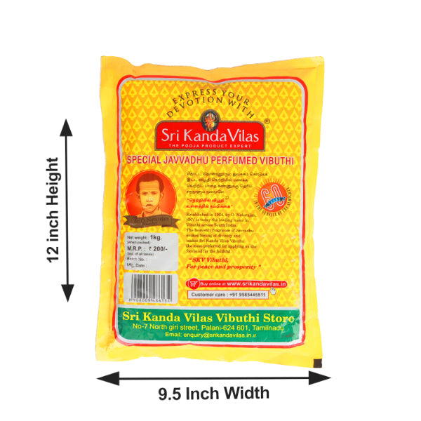 Kanda vilas Vibhuti Scented 1 Kgs - Vibhuti