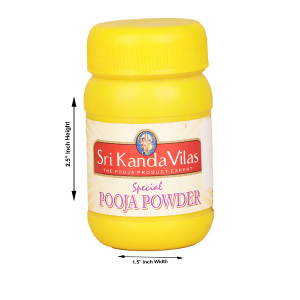 Kanda vilas Sandal Pooja Powder15Gms