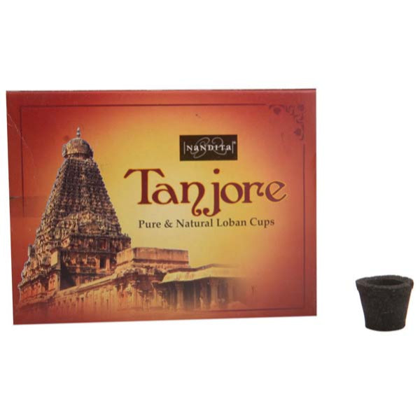 Tanjore Pure And Natural Loban Cups 12 Sticks