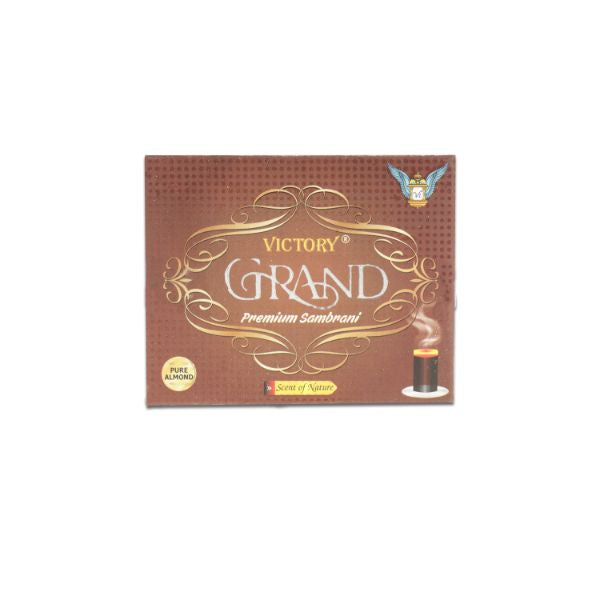 Victory Grand Premium Sambrani dhoop is a traditional and aromatic incense