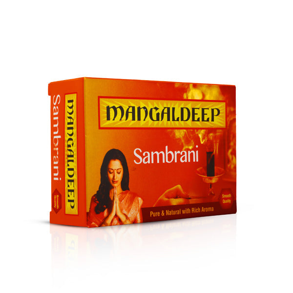 Mangaldeep Sambrani Pure And Natural Incense 18 Pcs