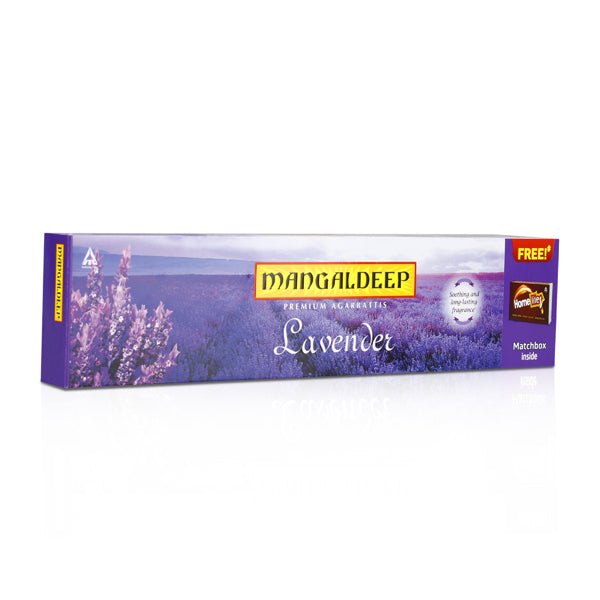 Mangaldeep Lavender Premium Incense 72 Sticks