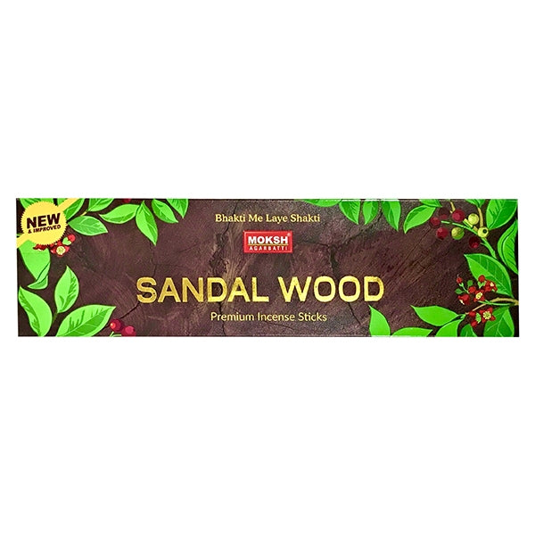 Moksh Sandal Wood Premium Incense - 20Gms