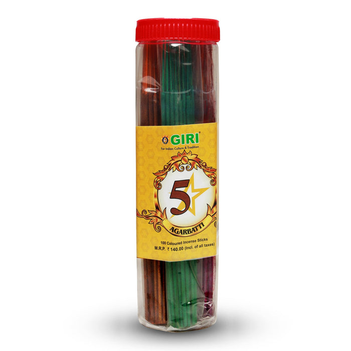 Giri Five Star Incense Sticks | 5 Star Agarbathi/ Agarbatti for Pooja
