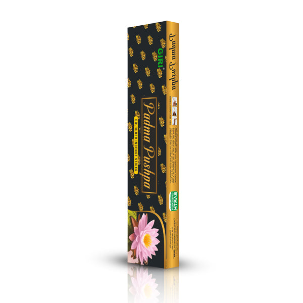 Giri Padma Pushpa Incense Sticks - 35 Sticks | Fresh Fragrance Agarbathi/ Agarbatti for Pooja