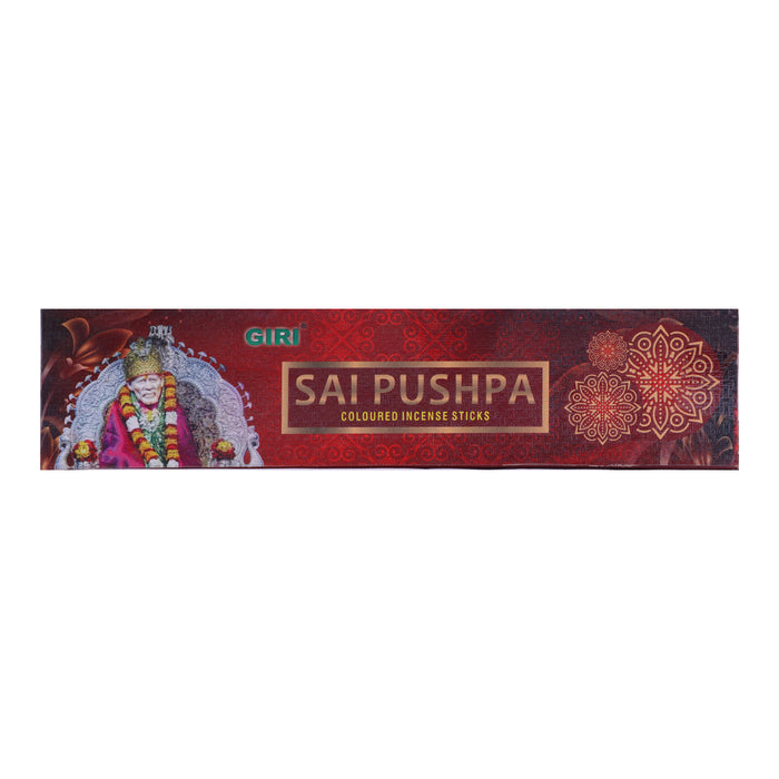 Giri Sai Pushpa Coloured Incense Sticks - 35 Sticks | Agarbathi/ 35 Pcs/ Agarbatti for Pooja