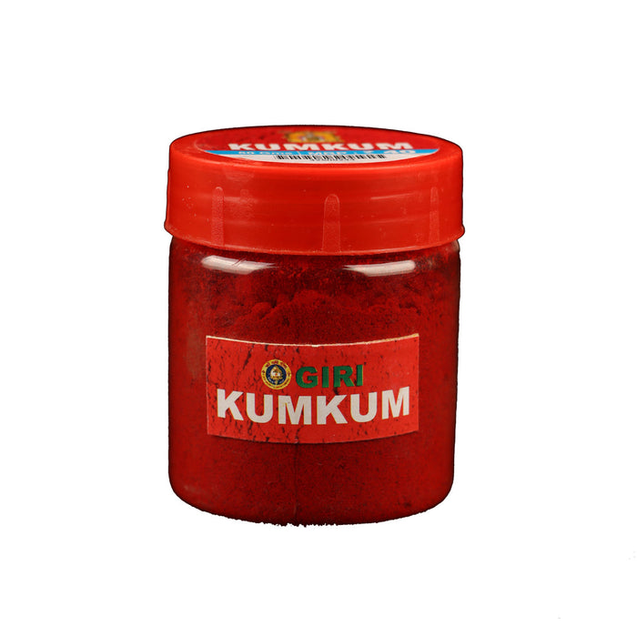 Giri Kumkum - 50 Gms | Tilak/ Sindoor/ Kungumam/ Red Colour/ Kumkuma for Pooja