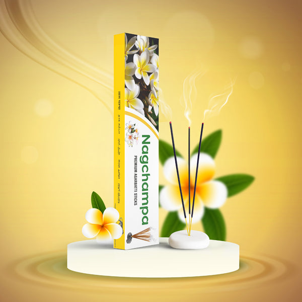 Giri Nagchampa Premium Agarbathi - 100 Gms | Incense Sticks/ Agarbatti for Pooja