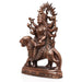 Durga Murti - 18 Inches | Durga Statue/ Copper Idol/ Durga Maa Idol for Pooja/ 2.240 Kgs Approx - Copper Murties