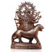 Durga Murti - 18 Inches | Durga Statue/ Copper Idol/ Durga Maa Idol for Pooja/ 2.240 Kgs Approx - Copper Murties