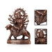 Durga Murti - 18 Inches | Durga Statue/ Copper Idol/ Durga Maa Idol for Pooja/ 2.240 Kgs Approx - Copper Murties
