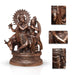 Radha Krishna Idol | Copper Idol/ Radha Krishna Murti for Pooja - Copper Murties
