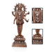 Vishnu Statue - 23 Inches | Copper Idol/ Vishnu Standing Idol/ Vishnu Murti for Pooja/ 2 Kgs Approx - Copper Murties