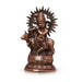 Krishnan Statue - 14 Inches | Copper Idol/ Cow Krishna Idol for Pooja/ 1.240 Kgs Approx - Copper Murties