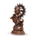 Krishnan Statue - 14 Inches | Copper Idol/ Cow Krishna Idol for Pooja/ 1.240 Kgs Approx - Copper Murties