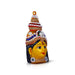 Ammavari Face - 6.5 Inches | Zinc Varalakshmi Amman Face/ Yellow Goddess Face for Deity Decor - Head & Face Accessories