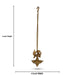 Brass Deep - 6 Inches | Annapakshi 5 Face Diya/ Thooku Vilakku/ Hanging Diya for Pooja - Hanging Lamp