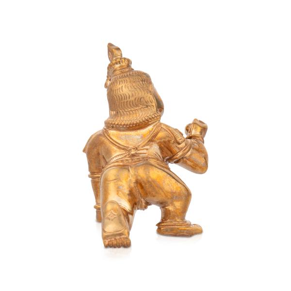 Crawling Krishna Idol - 3 Inches | Little Krishna Statue/ Panchaloha Statue for Pooja/ 375 Gms Approx