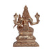 Laxmi Narayan Statue - 5 Inches | Panchaloha Idol/ Lakshmi Narayana Idol for Pooja/ 750 Gms Approx - Panchaloha Murties