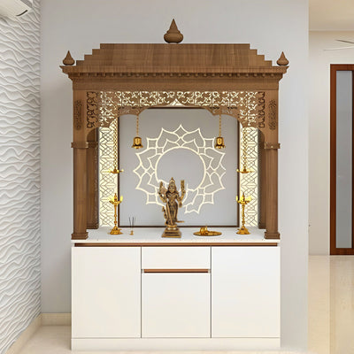 Murugan Statue - 6 Inches | Antique Finish Statue/ Murugan Idol/ Murugan Silai for Pooja/ 780 Gms Approx