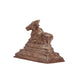 Nandi Statue - 3 Inches | Panchaloha Idol/ Nandhi Statue/ Nandi Murti for Pooja/ 1.125 Kgs Approx - Panchaloha Murties