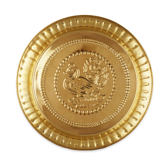 Brass Pooja Plate