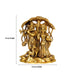 Radha Krishna with Tree Idol - 8 Inches | Antique Brass Statue/ Radha Krishna Murti for Pooja - Brass Murties