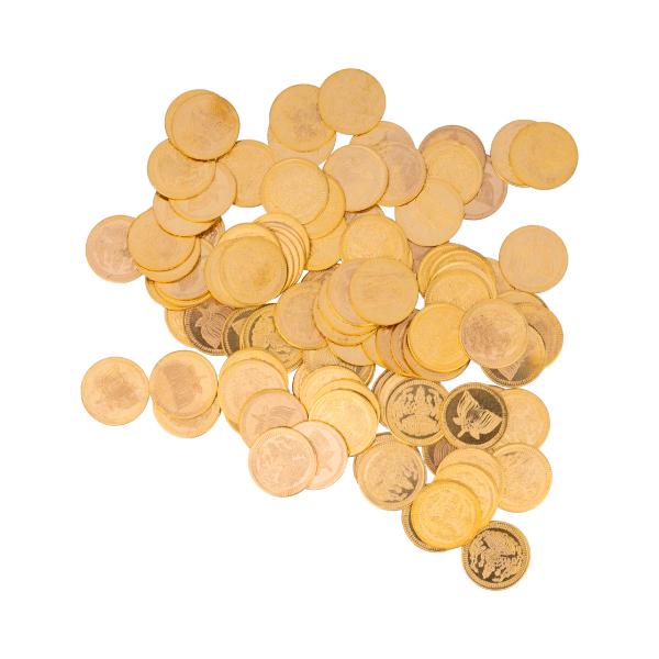Lakshmi Coin - 1.25 Inch Dia | Copper Coin/ Mahalalshmi Pooja Coins/ Lakshmi Coins for Pooja