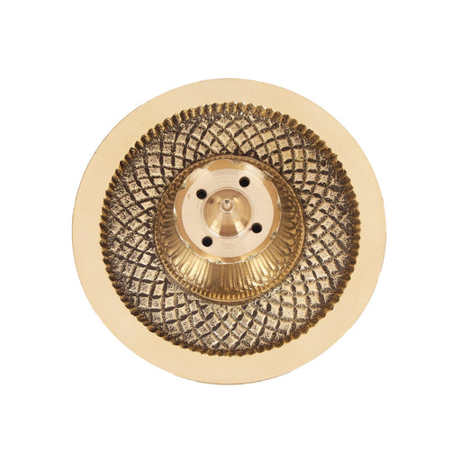 Agarbatti Stand - 1 x 2.5 Inches | Incense Stick Stand with Plate/ Agarbatti Holder/ Brass Agarbatti Stand for Pooja - Agarbathi Stand