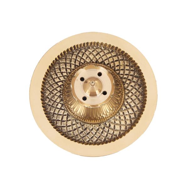 Agarbatti Stand - 1.5 x 3 Inches | Incense Stick Stand with Plate/ Agarbatti Holder/ Brass Agarbatti Stand for Pooja - Agarbathi Stand