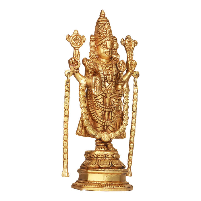 Balaji Murti | Lord Balaji Idol/ Brass Statue/ Balaji Statue for Pooja