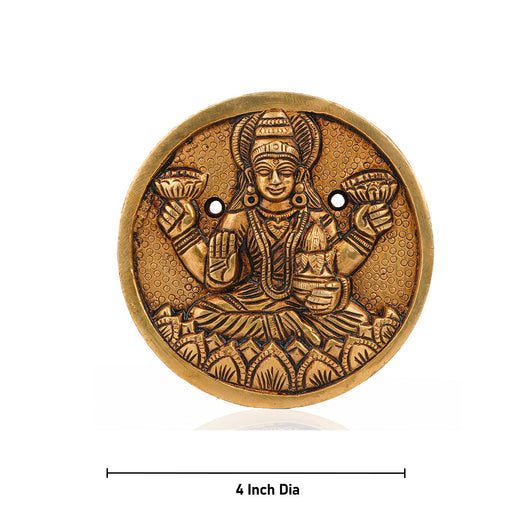 Ashta Lakshmi Statue Set - 8 Pcs - 4 Inches | Antique Brass Statue/ Laxmi Murti for Pooja - Brass Murties