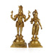 Shiv Parivar Murti - 18 Inches | Antique Brass Statue/ Shiva Parvati Statue for Pooja/ 13.560 Kgs Approx - Brass Murties